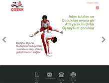Tablet Screenshot of coskk.org.tr